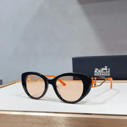 Wholesale Hermes AAA Quality Sunglasses #1463759 $60.00 USD, Wholesale Quality Replica Hermes AAA Quality Sunglasses