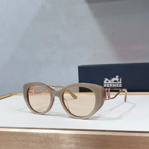 Wholesale Hermes AAA Quality Sunglasses #1463760 $60.00 USD, Wholesale Quality Replica Hermes AAA Quality Sunglasses