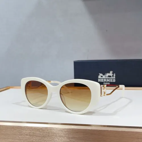 Wholesale Hermes AAA Quality Sunglasses #1463761 $60.00 USD, Wholesale Quality Replica Hermes AAA Quality Sunglasses