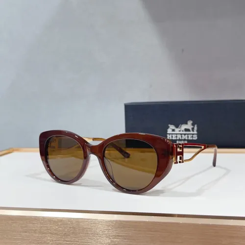 Wholesale Hermes AAA Quality Sunglasses #1463762 $60.00 USD, Wholesale Quality Replica Hermes AAA Quality Sunglasses