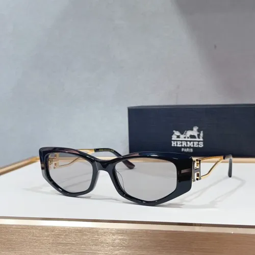 Wholesale Hermes AAA Quality Sunglasses #1463763 $60.00 USD, Wholesale Quality Replica Hermes AAA Quality Sunglasses