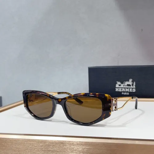 Wholesale Hermes AAA Quality Sunglasses #1463767 $60.00 USD, Wholesale Quality Replica Hermes AAA Quality Sunglasses