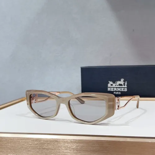 Wholesale Hermes AAA Quality Sunglasses #1463768 $60.00 USD, Wholesale Quality Replica Hermes AAA Quality Sunglasses