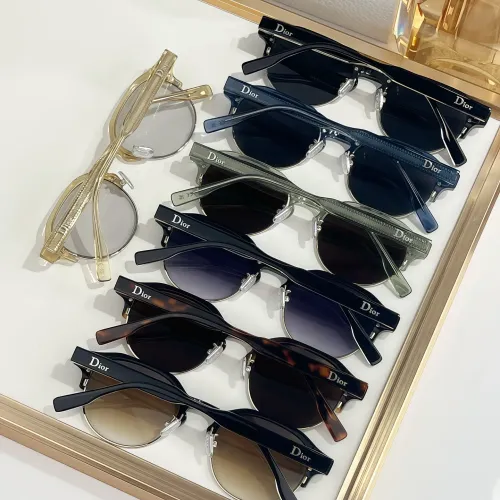 Replica Christian Dior AAA Quality Sunglasses #1463775 $60.00 USD for Wholesale