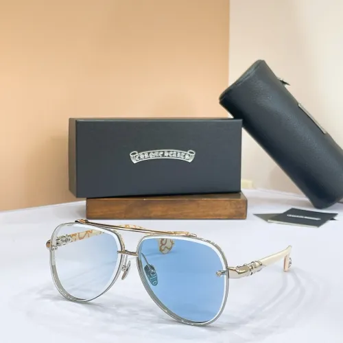 Wholesale Chrome Hearts AAA Quality Sunglasses #1463783 $80.00 USD, Wholesale Quality Replica Chrome Hearts AAA Quality Sunglasses