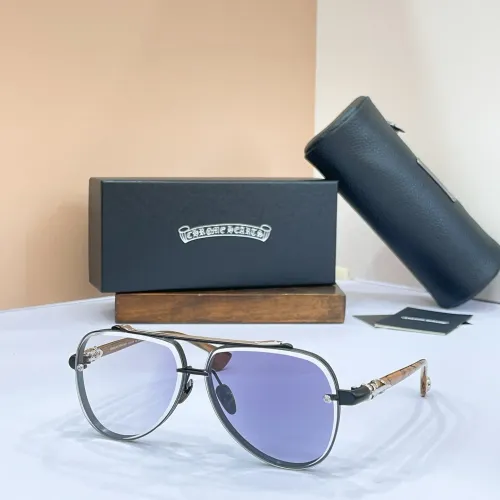 Wholesale Chrome Hearts AAA Quality Sunglasses #1463784 $80.00 USD, Wholesale Quality Replica Chrome Hearts AAA Quality Sunglasses