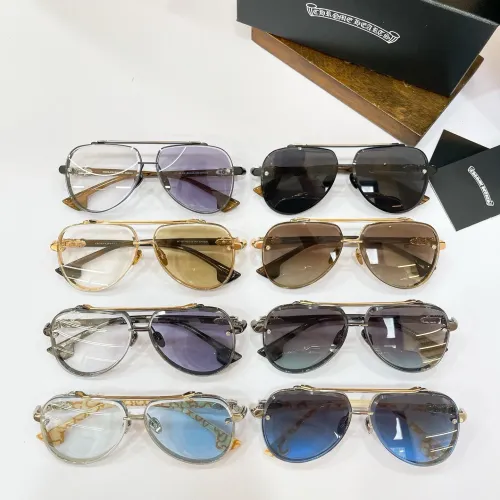 Replica Chrome Hearts AAA Quality Sunglasses #1463785 $80.00 USD for Wholesale