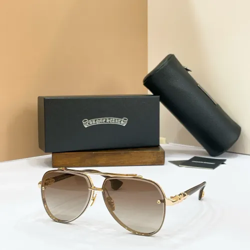 Wholesale Chrome Hearts AAA Quality Sunglasses #1463787 $72.00 USD, Wholesale Quality Replica Chrome Hearts AAA Quality Sunglasses