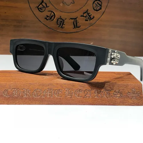 Wholesale Chrome Hearts AAA Quality Sunglasses #1463791 $64.00 USD, Wholesale Quality Replica Chrome Hearts AAA Quality Sunglasses