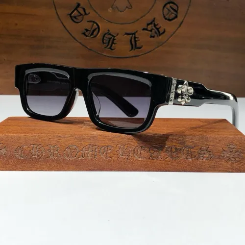 Wholesale Chrome Hearts AAA Quality Sunglasses #1463792 $64.00 USD, Wholesale Quality Replica Chrome Hearts AAA Quality Sunglasses