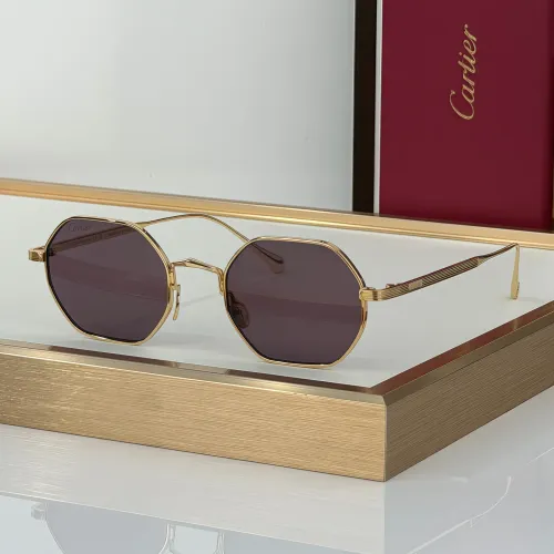 Wholesale Cartier AAA Quality Sunglassess #1463801 $68.00 USD, Wholesale Quality Replica Cartier AAA Quality Sunglassess