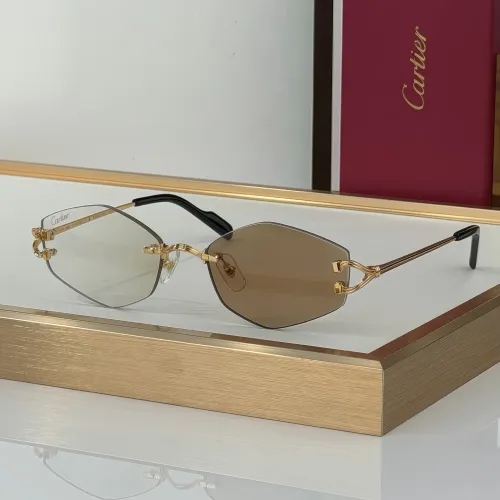 Wholesale Cartier AAA Quality Sunglassess #1463938 $80.00 USD, Wholesale Quality Replica Cartier AAA Quality Sunglassess