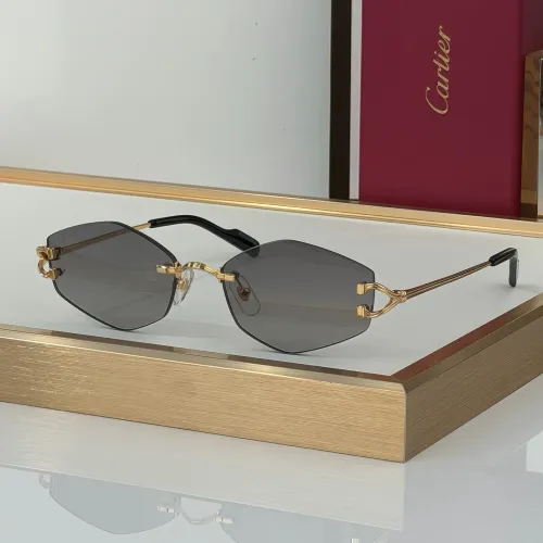Wholesale Cartier AAA Quality Sunglassess #1463942 $68.00 USD, Wholesale Quality Replica Cartier AAA Quality Sunglassess