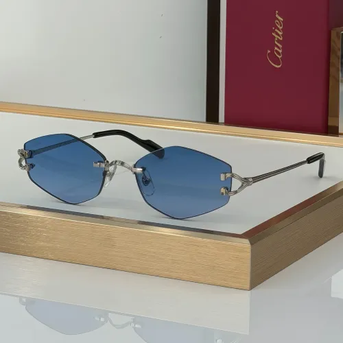 Wholesale Cartier AAA Quality Sunglassess #1463943 $68.00 USD, Wholesale Quality Replica Cartier AAA Quality Sunglassess