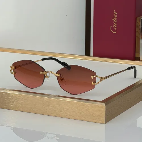 Wholesale Cartier AAA Quality Sunglassess #1463944 $68.00 USD, Wholesale Quality Replica Cartier AAA Quality Sunglassess