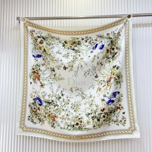 Wholesale Christian Dior Silk Square #1464075 $64.00 USD, Wholesale Quality Replica Christian Dior Scarf