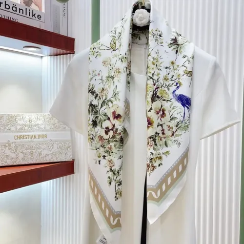 Replica Christian Dior Silk Square #1464075 $64.00 USD for Wholesale