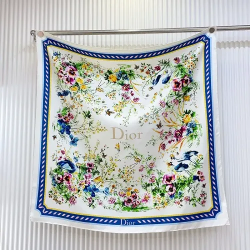 Wholesale Christian Dior Silk Square #1464076 $64.00 USD, Wholesale Quality Replica Christian Dior Scarf