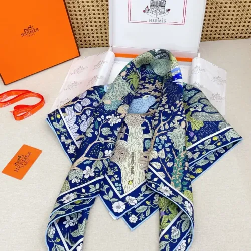 Replica Hermes Silk Square #1464099 $64.00 USD for Wholesale