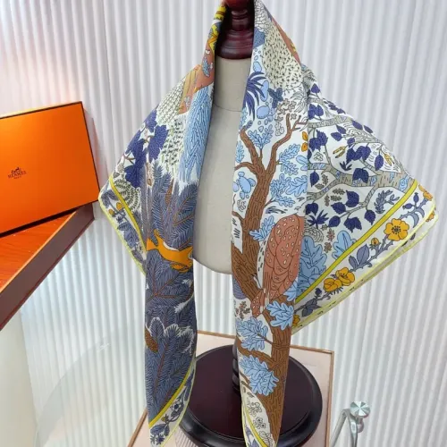 Replica Hermes Silk Square #1464100 $64.00 USD for Wholesale
