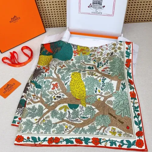Replica Hermes Silk Square #1464101 $64.00 USD for Wholesale