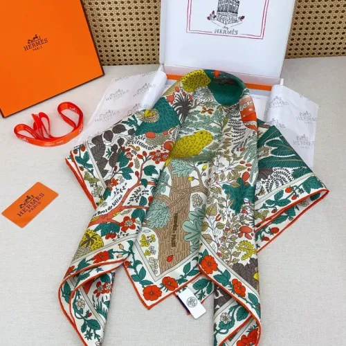Replica Hermes Silk Square #1464101 $64.00 USD for Wholesale