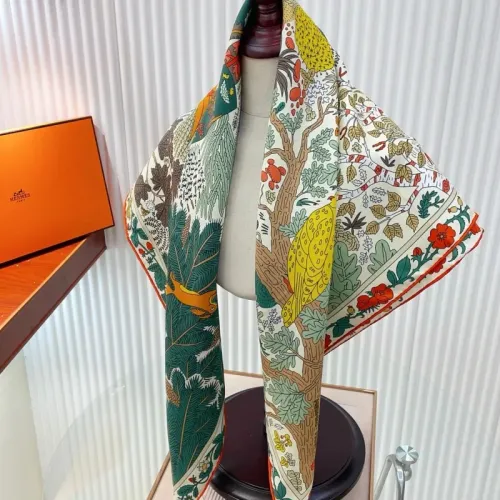 Replica Hermes Silk Square #1464101 $64.00 USD for Wholesale