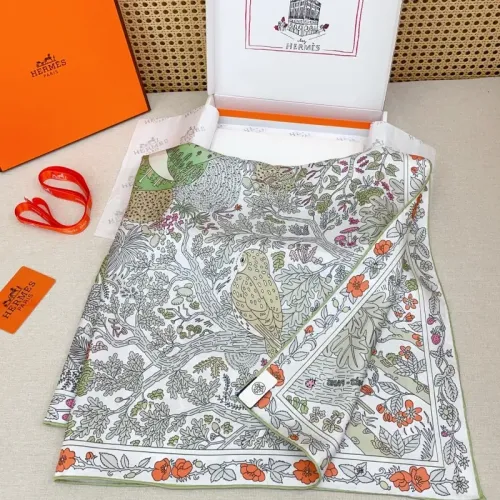 Replica Hermes Silk Square #1464102 $64.00 USD for Wholesale