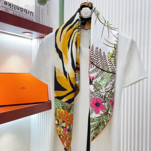Replica Hermes Silk Square #1464103 $64.00 USD for Wholesale
