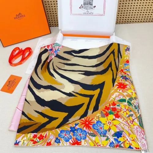 Replica Hermes Silk Square #1464104 $64.00 USD for Wholesale