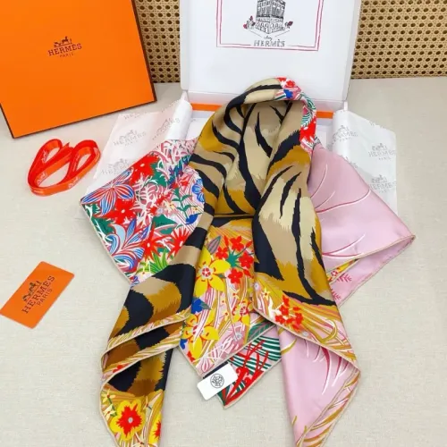 Replica Hermes Silk Square #1464104 $64.00 USD for Wholesale