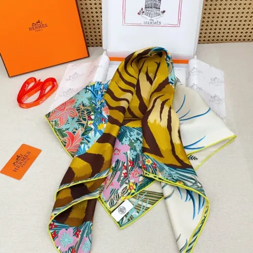 Replica Hermes Silk Square #1464109 $64.00 USD for Wholesale