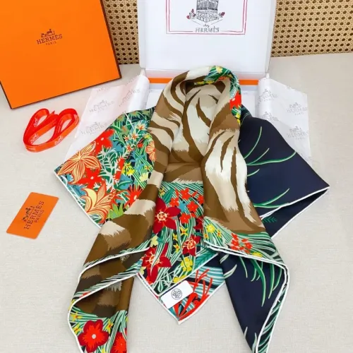 Replica Hermes Silk Square #1464112 $64.00 USD for Wholesale