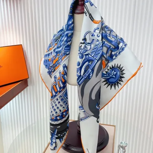 Replica Hermes Silk Square #1464114 $64.00 USD for Wholesale