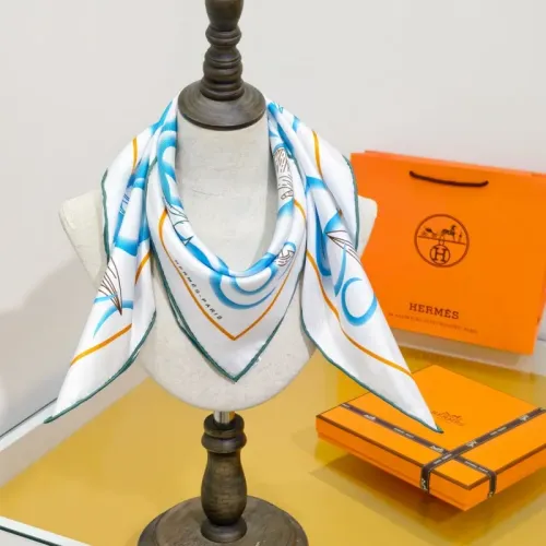 Replica Hermes Silk Square #1464128 $64.00 USD for Wholesale