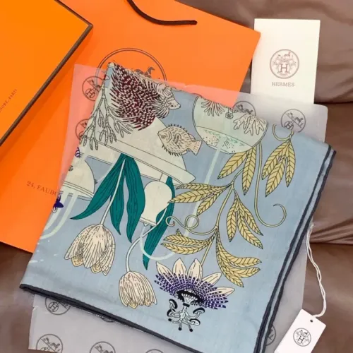 Replica Hermes Silk Square #1464136 $85.00 USD for Wholesale