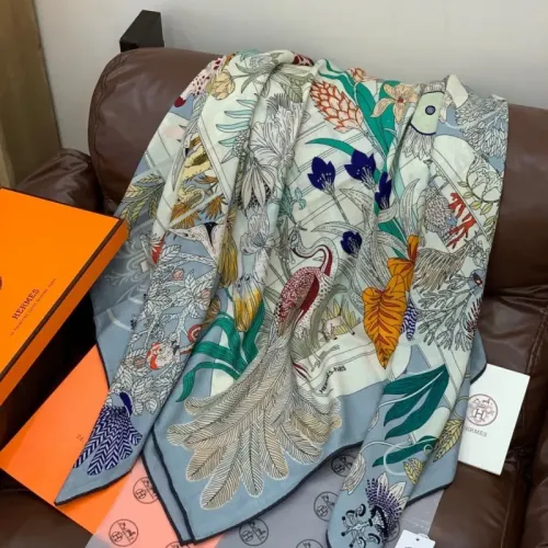 Replica Hermes Silk Square #1464136 $85.00 USD for Wholesale