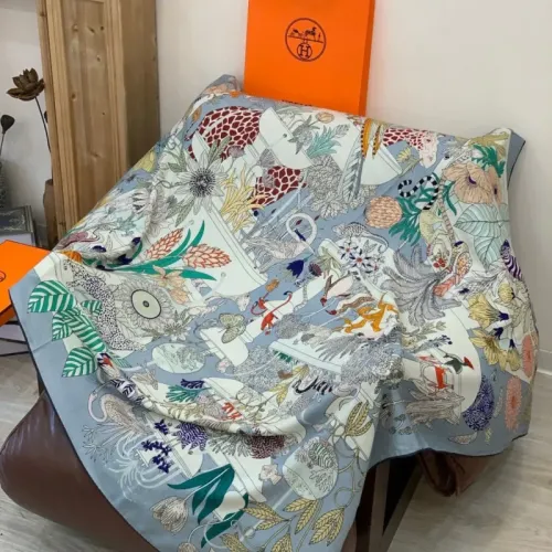 Replica Hermes Silk Square #1464136 $85.00 USD for Wholesale
