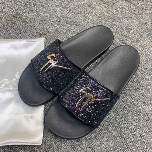 Wholesale Giuseppe Zanotti GZ Slippers For Men #1464137 $45.00 USD, Wholesale Quality Replica Giuseppe Zanotti GZ Slippers
