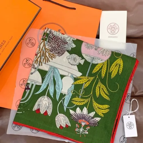 Replica Hermes Silk Square #1464139 $85.00 USD for Wholesale