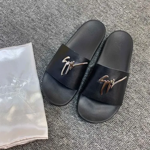 Wholesale Giuseppe Zanotti GZ Slippers For Men #1464140 $45.00 USD, Wholesale Quality Replica Giuseppe Zanotti GZ Slippers