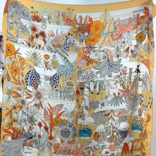 Wholesale Hermes Silk Square #1464141 $85.00 USD, Wholesale Quality Replica Hermes Scarf