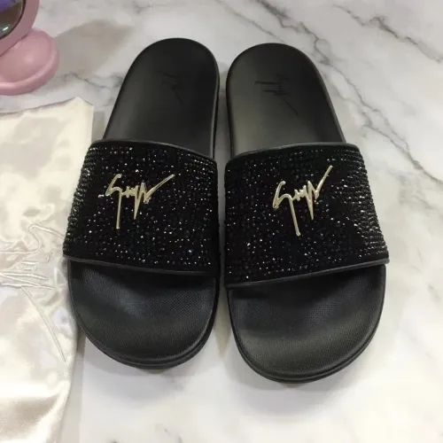 Wholesale Giuseppe Zanotti GZ Slippers For Men #1464142 $45.00 USD, Wholesale Quality Replica Giuseppe Zanotti GZ Slippers