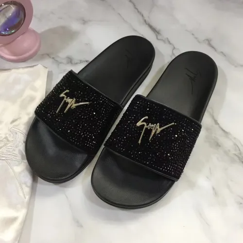 Replica Giuseppe Zanotti GZ Slippers For Men #1464142 $45.00 USD for Wholesale