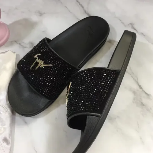 Replica Giuseppe Zanotti GZ Slippers For Men #1464142 $45.00 USD for Wholesale