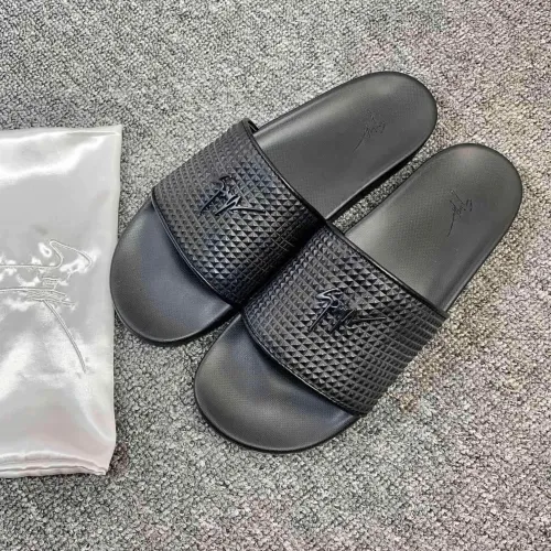 Wholesale Giuseppe Zanotti GZ Slippers For Men #1464143 $45.00 USD, Wholesale Quality Replica Giuseppe Zanotti GZ Slippers