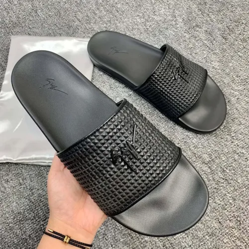 Replica Giuseppe Zanotti GZ Slippers For Men #1464143 $45.00 USD for Wholesale