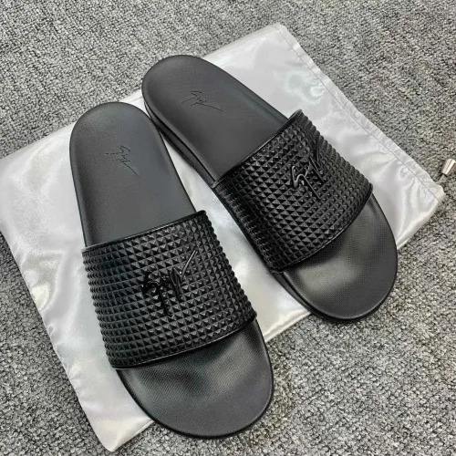 Replica Giuseppe Zanotti GZ Slippers For Men #1464143 $45.00 USD for Wholesale