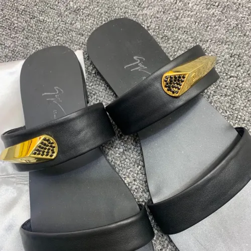 Replica Giuseppe Zanotti GZ Slippers For Men #1464144 $45.00 USD for Wholesale