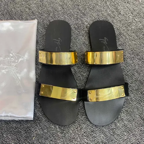 Wholesale Giuseppe Zanotti GZ Slippers For Men #1464145 $45.00 USD, Wholesale Quality Replica Giuseppe Zanotti GZ Slippers